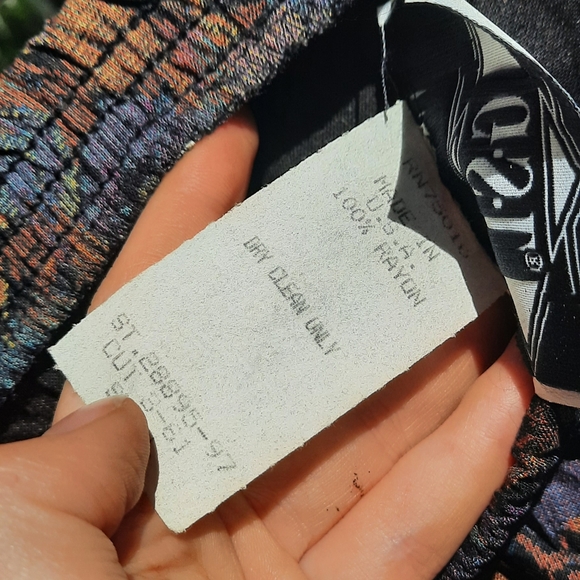 🆕️ Vintage 80s Floral G.S.L Pants - Picture 4 of 7